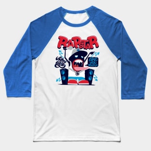 Crazy Rap Star Baseball T-Shirt